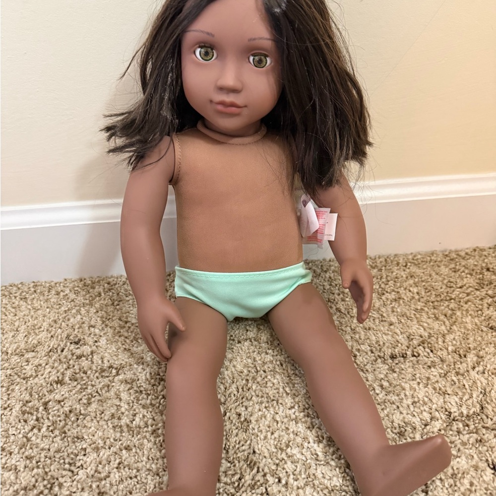 ✨ Our Generation 18” Doll – Green Eyes & Brown Hair ✨